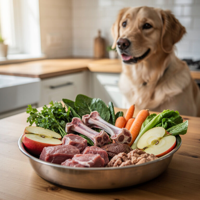 Comment équilibrer un repas BARF pour chien ?