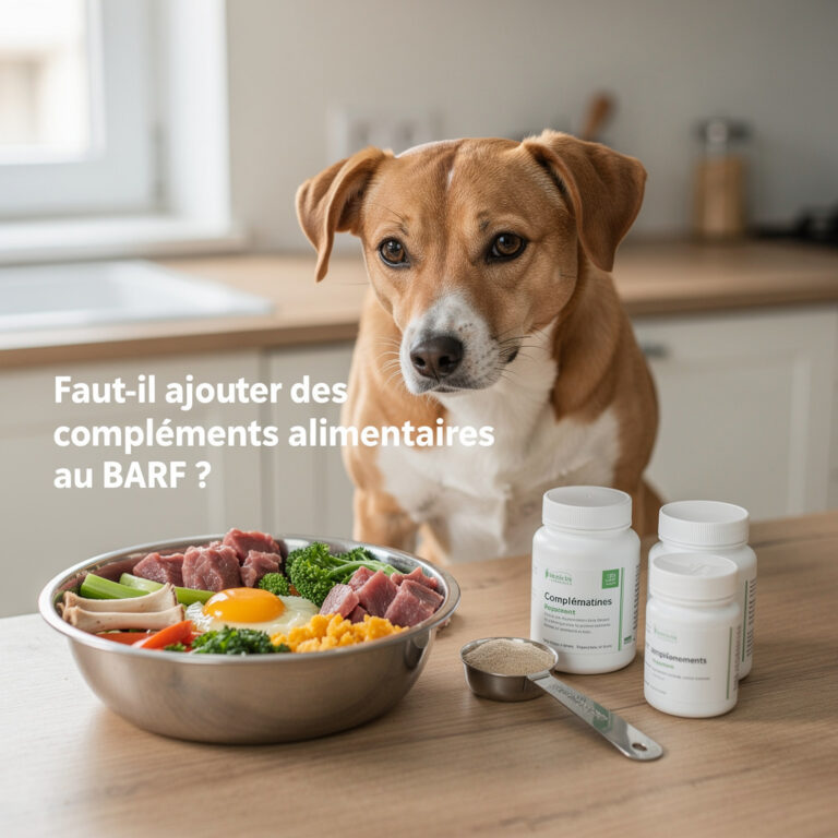 Faut-il ajouter des compléments alimentaires au BARF ?