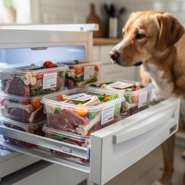 Peut-on congeler les rations BARF ?