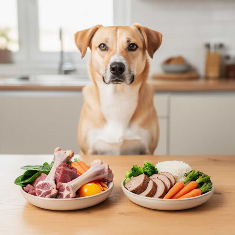 BARF ou ration ménagère : quelles différences ?