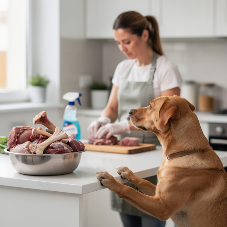 Les risques de bactéries avec le BARF sont-ils importants ?